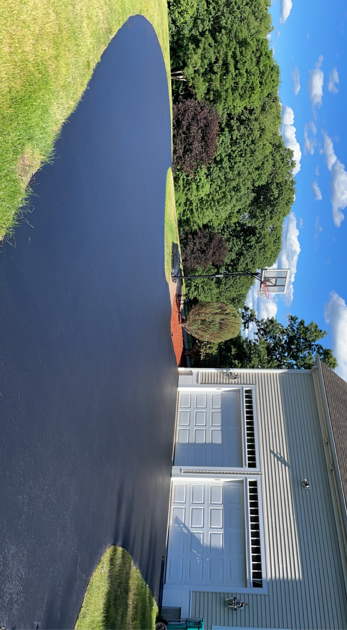 Paving project in Wayland